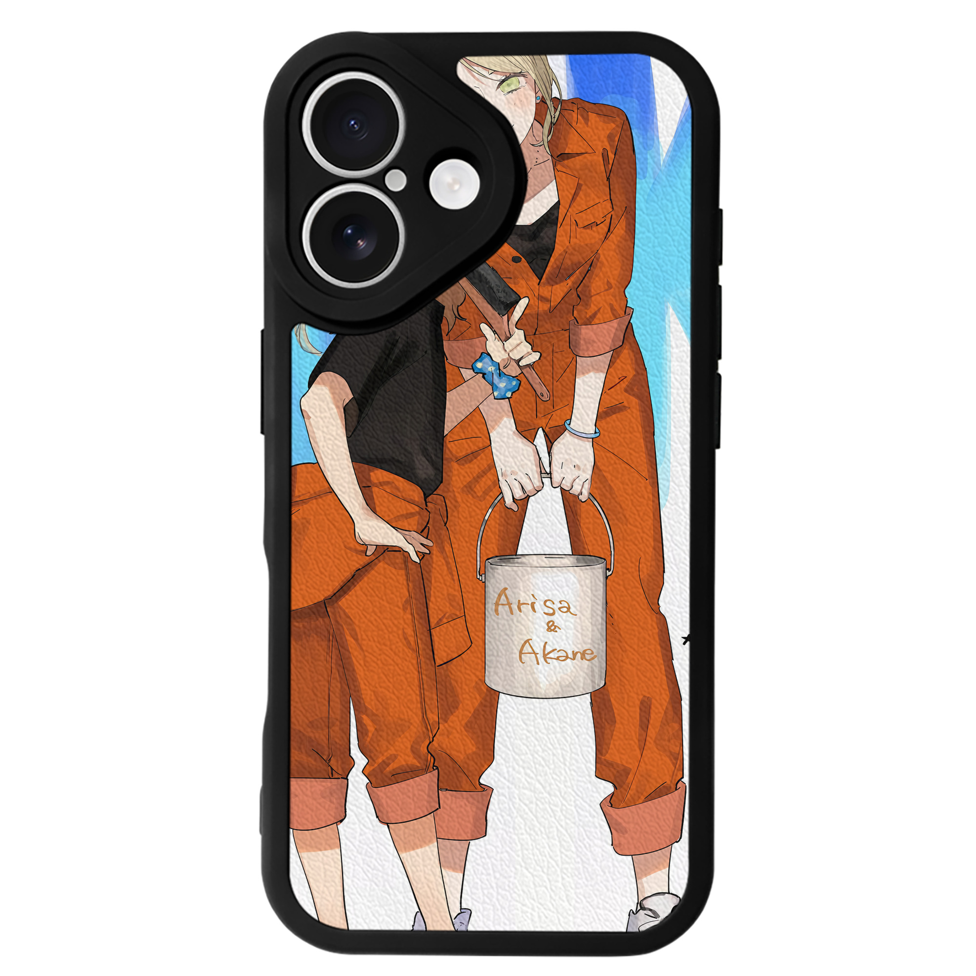 （画像用） ハイキュー!! Haikyu!! 【iPhone 16シリーズ対応】シリコンスマホケース（レザー調） 材質：シリコン